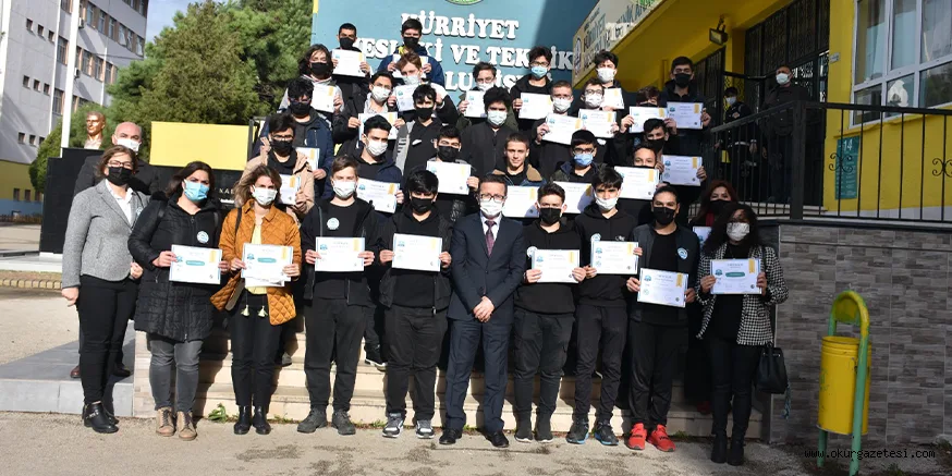 Meslek liselilerin iklim değişikliği çalışmaları uluslararası ödülle taçlandı