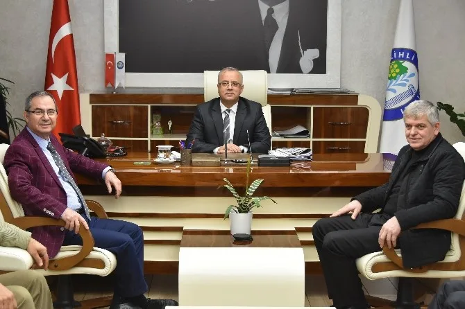 Mesob Başkanı Geriterden Başkan Kaydaya Ziyaret