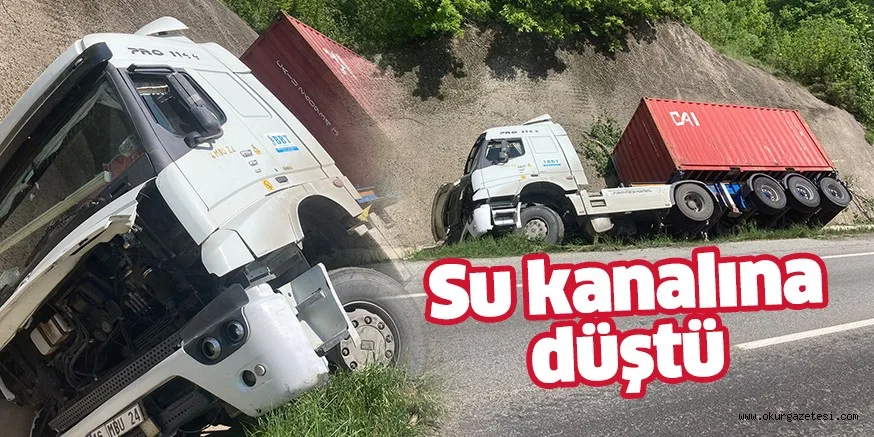 Mezitler’de kaza; 1 yaralı