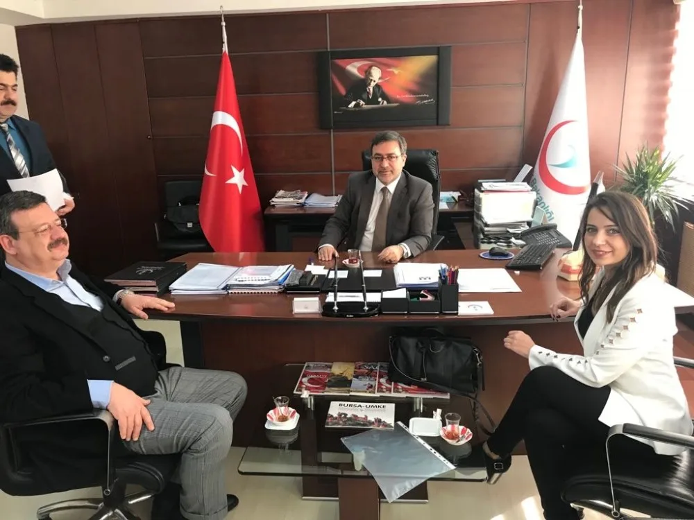 Mhp Bursadan İl Sağlık Müdürlüğüne Ziyaret