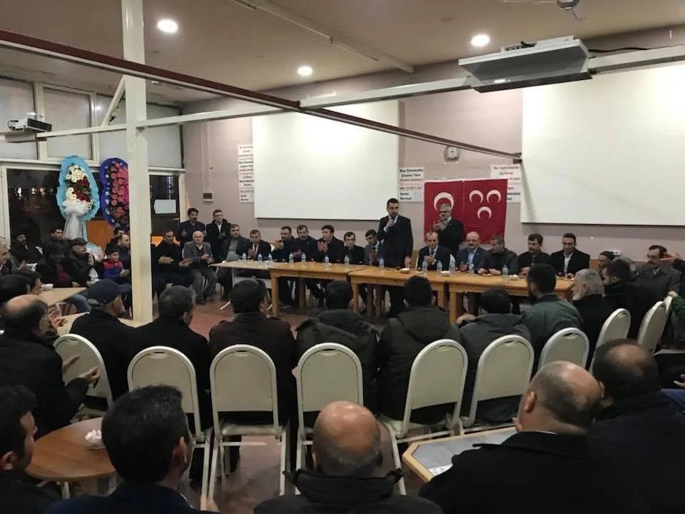 Mhpde Yeni Üyelere Rozet Takıldı