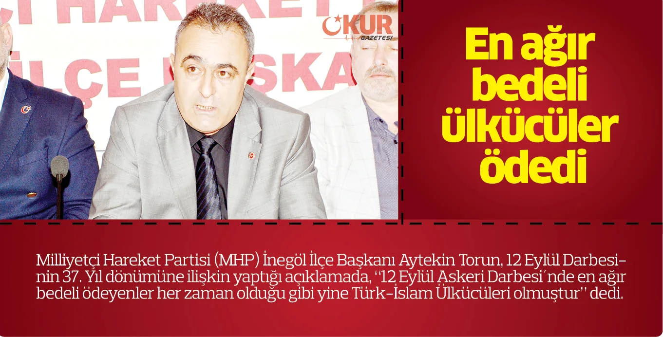 En ağır bedeli ülkücüler ödedi