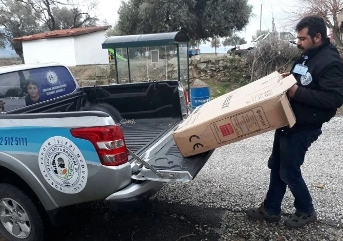 Milas Belediyesinden İhtiyaç Sahiplerine Tekerlekli Sandalye Yardımı