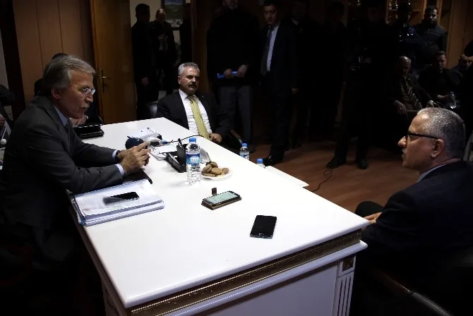 Milletvekilleri Şahin Ve Uysal, Başkan Çaylıyı Ziyaret Etti
