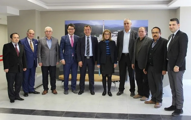Mitsodan Yeniköy Termik Santraline Ziyaret