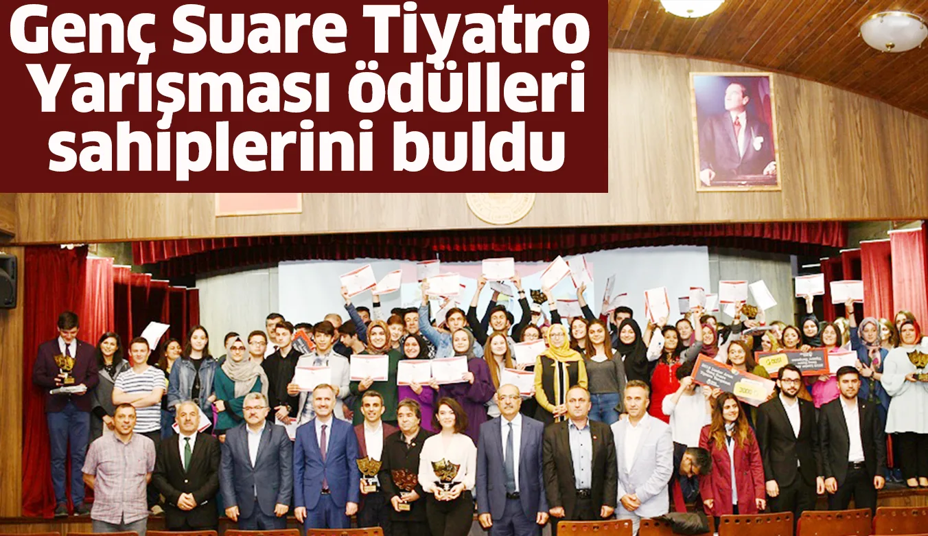 Genç Suare Tiyatro Yarışması ödülleri sahiplerini buldu