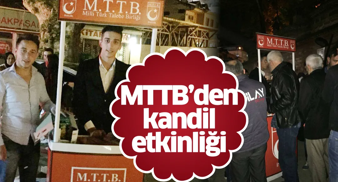 MTTB'den kandil etkinliği