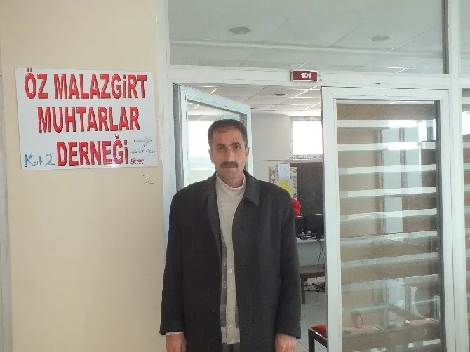 Muhtarlar Derneğinden Kayyuma Destek