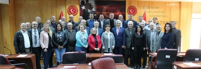 Muhtarlar Ve Ekademer Yönetimi Meclisi Ziyaret Etti