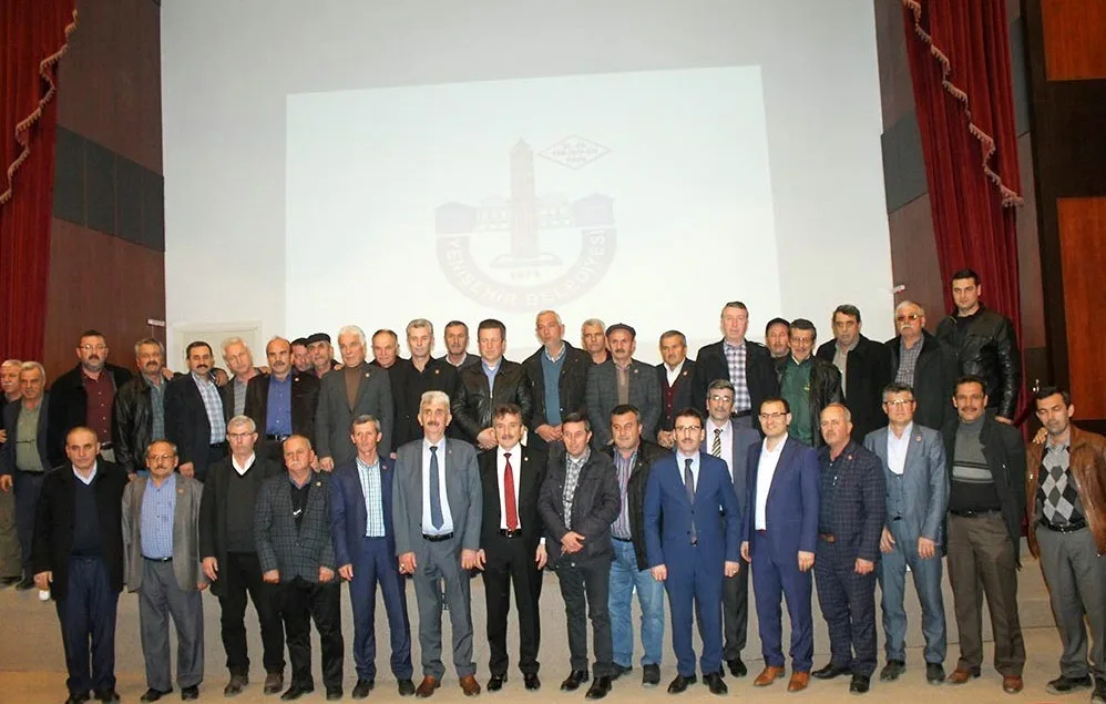 Muhtarlara Belediye Yatırımları Anlatıldı