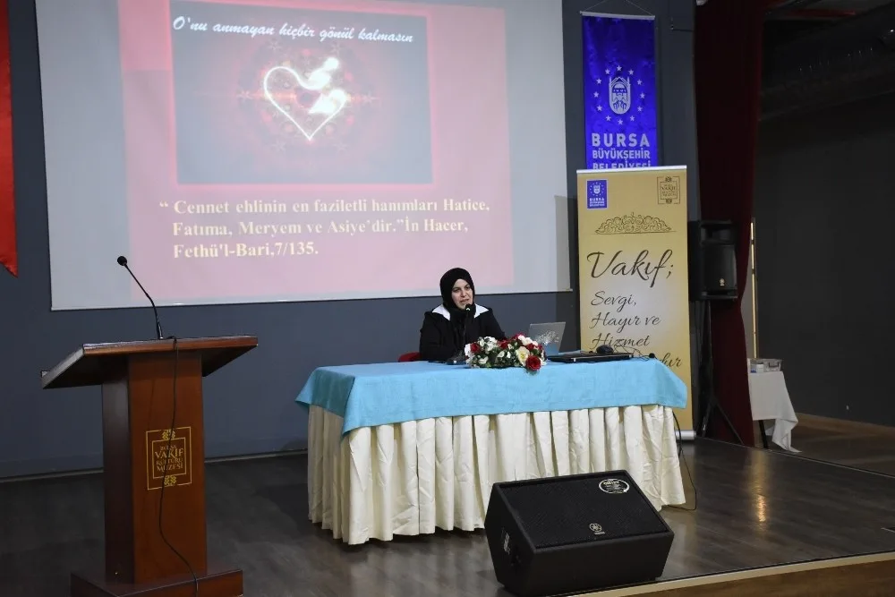 Müminlerin Annesi Hazreti Hatice Bursada Anıldı