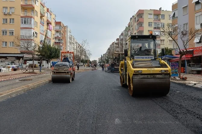 Muratpaşa Belediyesi Zambak Caddesindeki Çalışmalarını Tamamladı