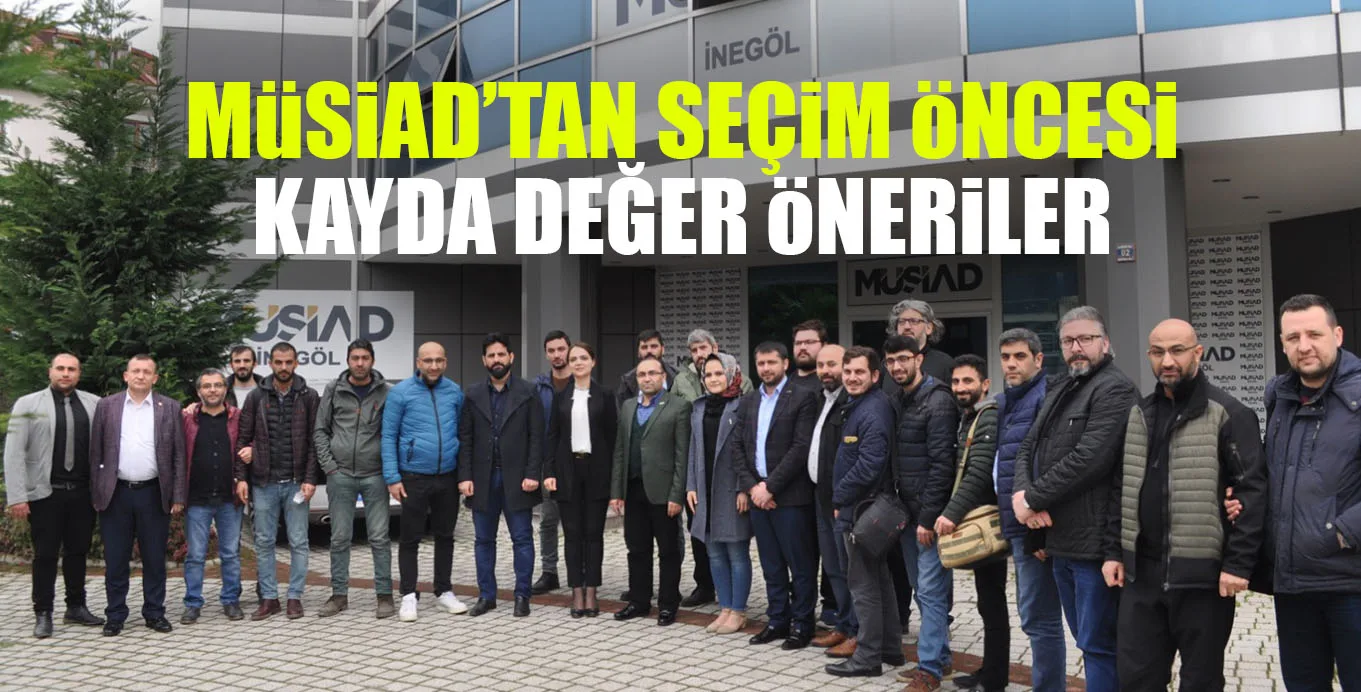 MüSiAD'TAN öNERiLER