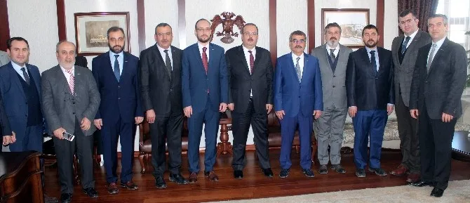 Müsiad Konya Yönetiminden Vali Canbolata Ziyaret