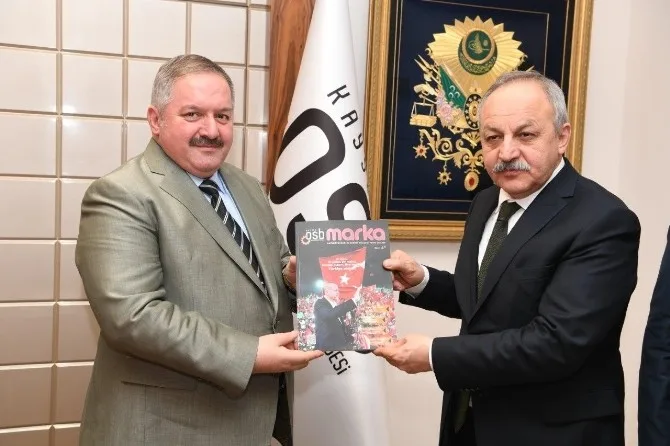 Müsteşar Ahmet Erdem Kayseri Osbyi Ziyaret Etti