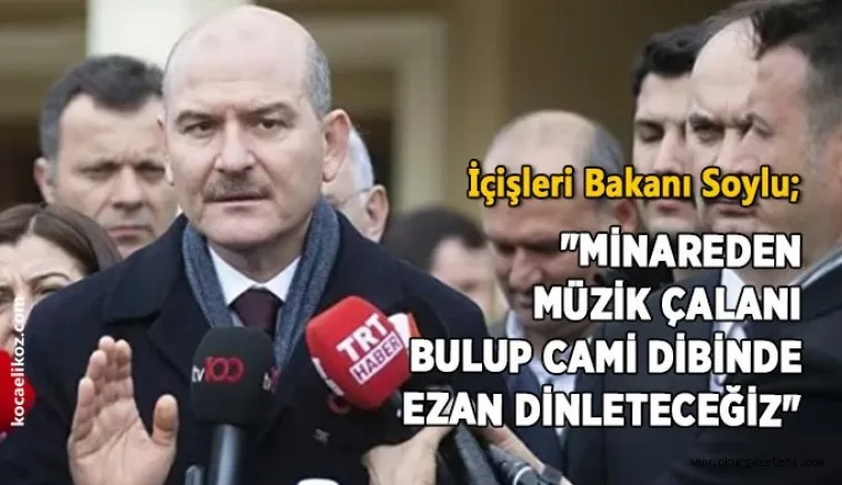 Müzik çalanlar bulunacak