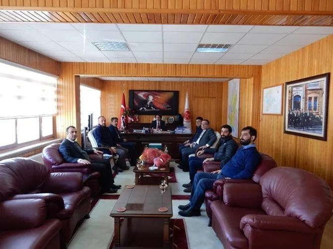 Nevşehirspor Kulüp Başkanı Leblebici Genel Sekreter Benliyi Ziyaret Etti