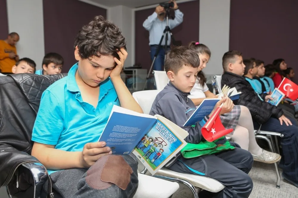 Nilüfer Belediyesinden Çocuklara Mysianın Bisikleti Kitabı