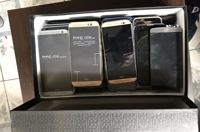 Nusaybinde Kaçak Cep Telefonu Ele Geçirildi