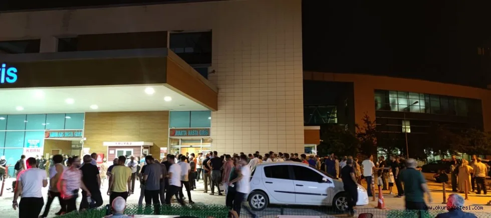 Öfkeli kalabalık ... Sıcak dakikalar ...