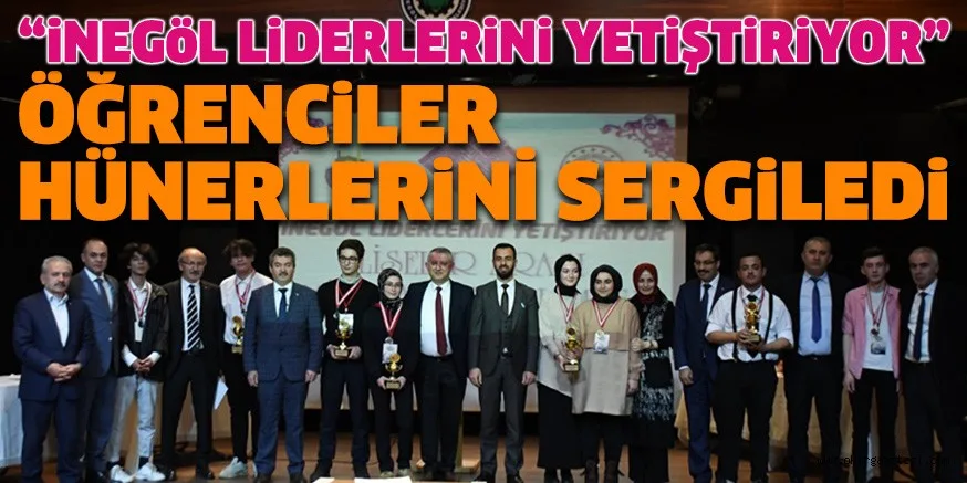 ÖĞRENCiLER HÜNERLERiNİ SERGiLEDi