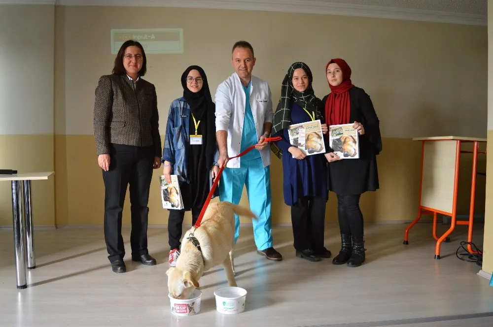 Öğrencilere Hayvan Sevgisi Aşılandı