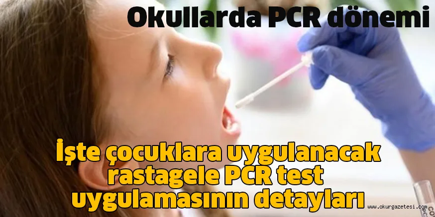 Okullarda PCR dönemi