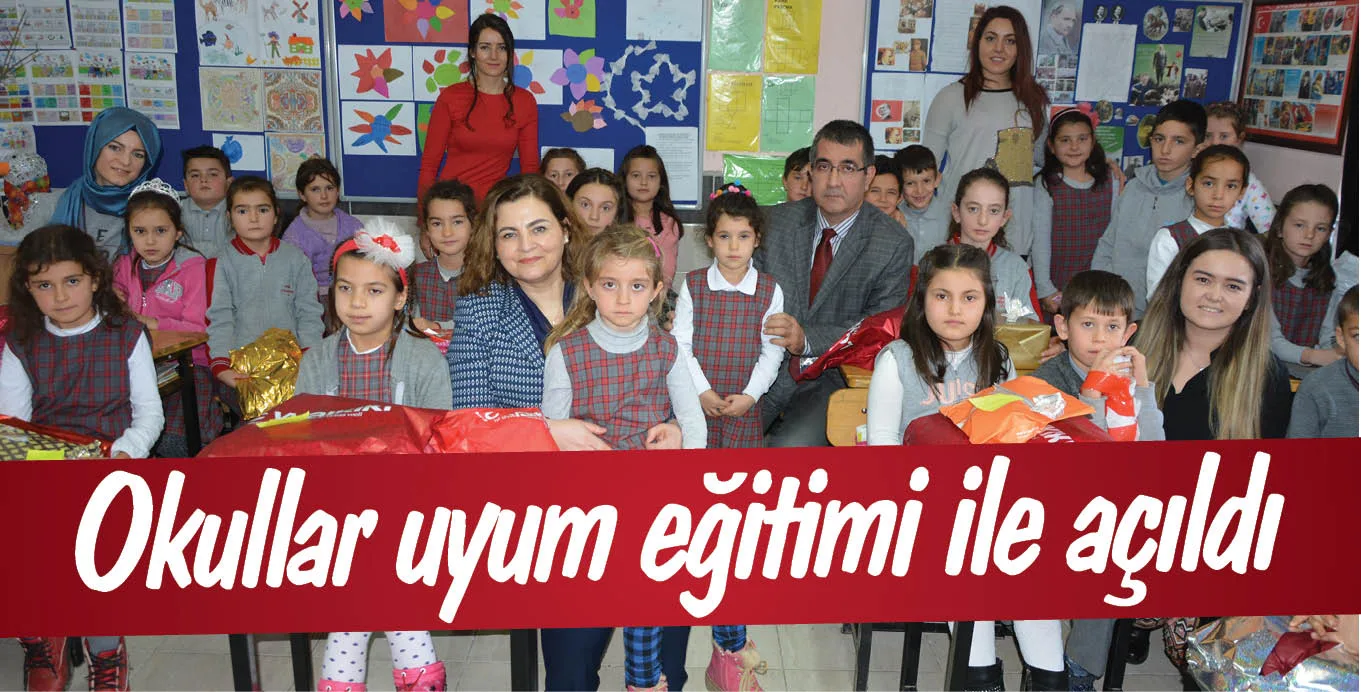 Okullar uyum eğitimi ile açıldı