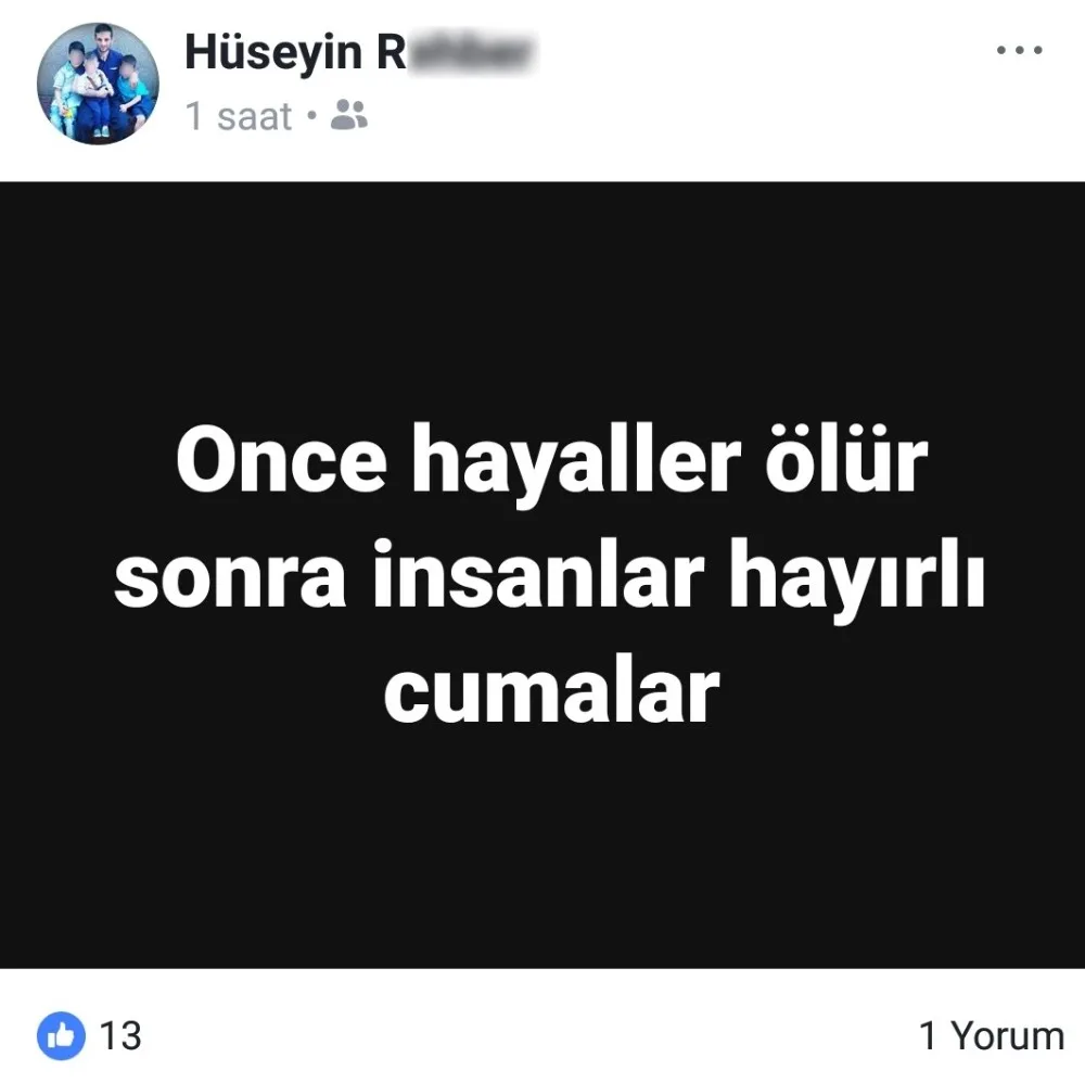 Önce Hayaller, Sonra İnsanlar Ölür Deyip Kendini Vurdu