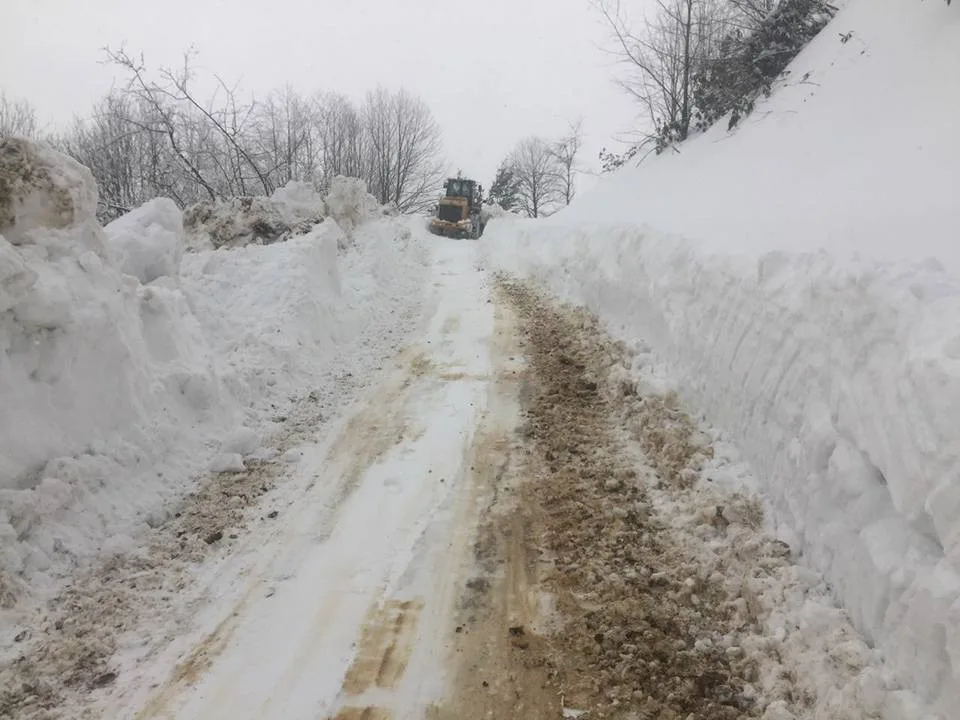 Orduda Kar Mücadelesi Sürüyor