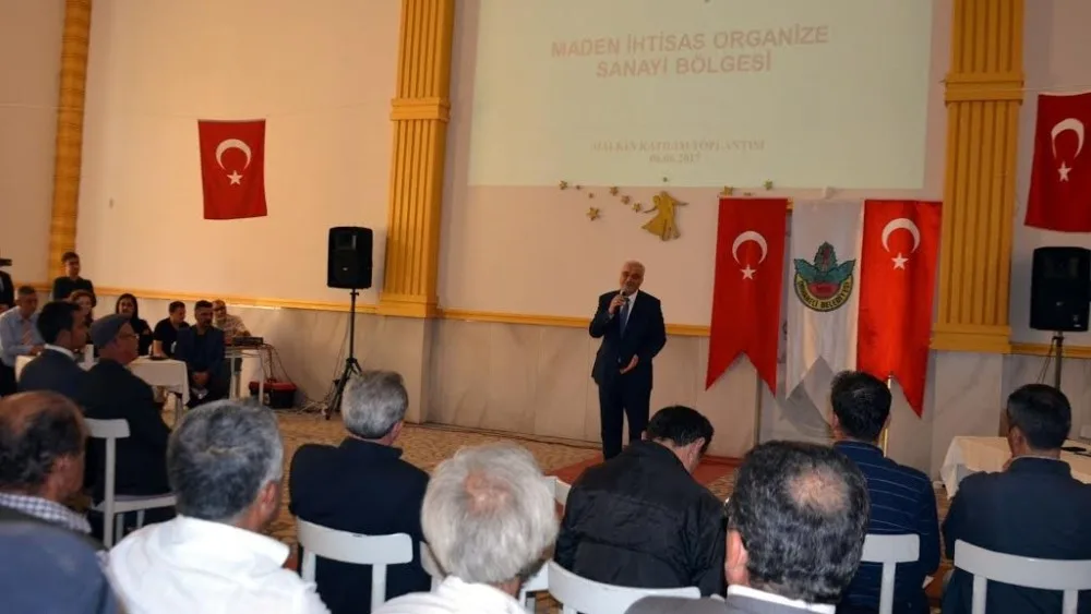 Orhaneli Maden Osbnin Çed Toplantısına Vatandaşlar Büyük İlgi Gösterdi