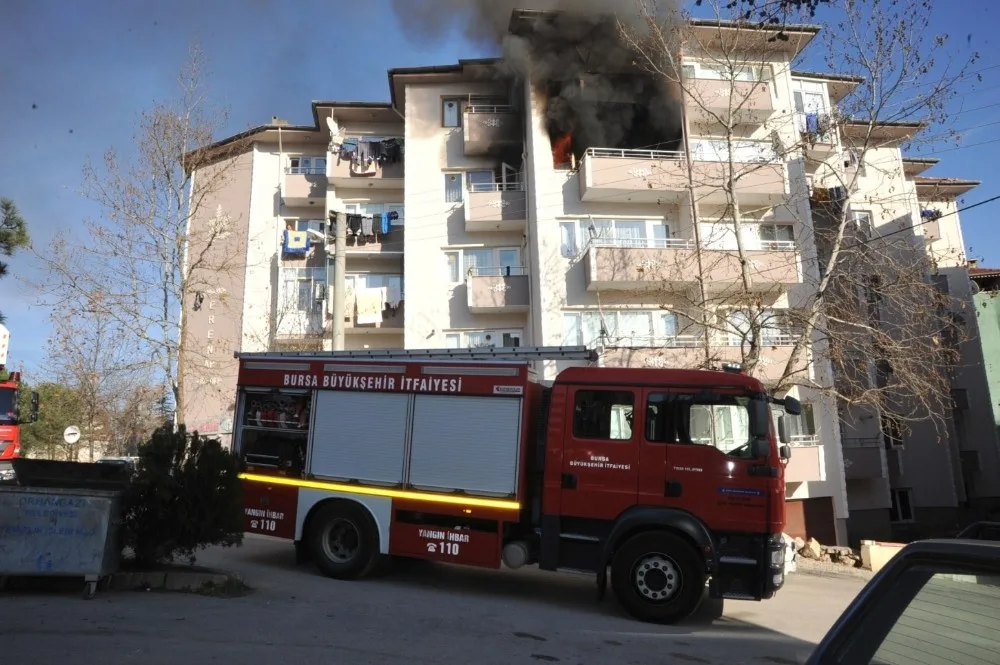Orhangazide Korkutan Yangın