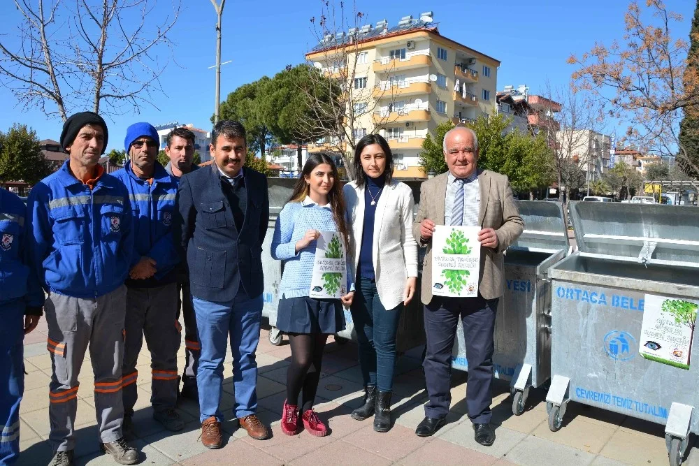 Ortacada Temizse Sebebi Sensin Projesi Hayata Geçirildi
