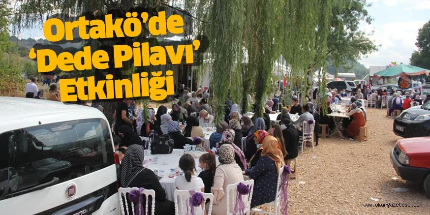 Ortaköy’de ‘Dede Pilavı’ etkinliği