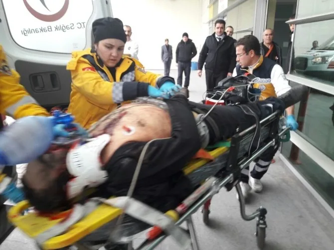 Osbde İş Kazası: 1 Yaralı