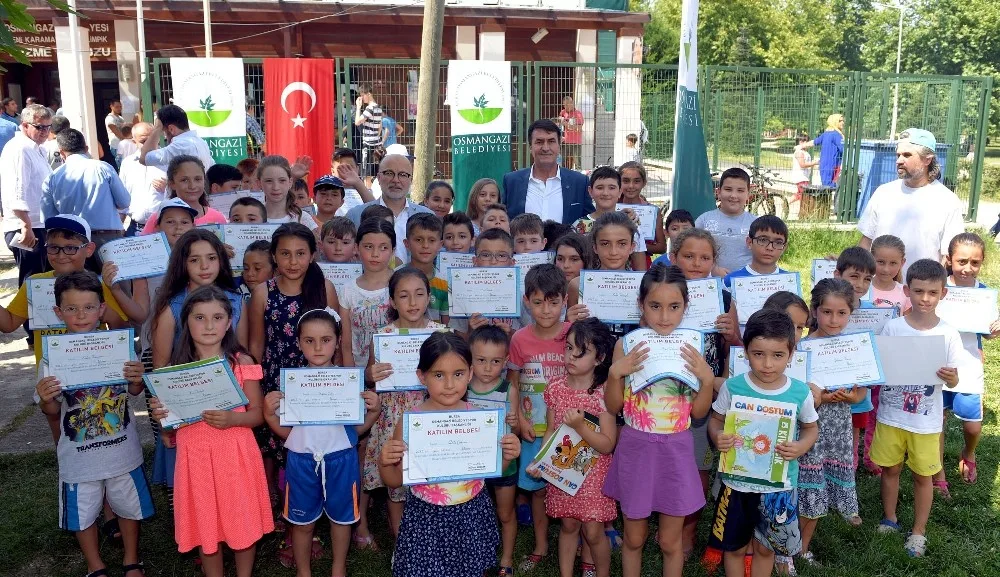 Osmangazide 7 Bin Çocuk Yüzme Öğrendi