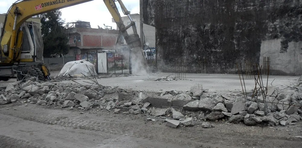 Osmangazide Kaçak Yapıya Geçit Yok
