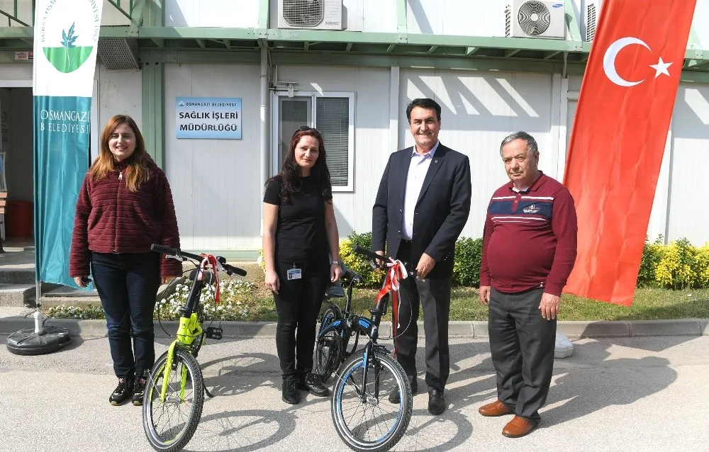 Osmangaziden Kilo Verene Bisiklet Hediye
