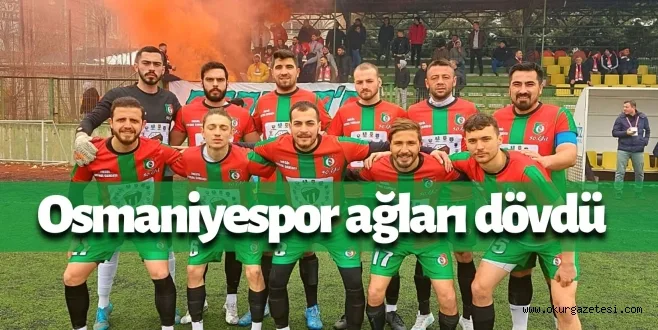 Osmaniyespor, Ben bu lige fazlayım' diyor; 9-0