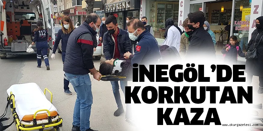 Otomobilin çarptığı motosikletteki 1 kişi yaralandı