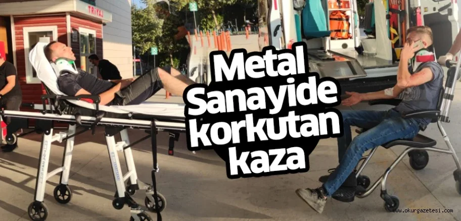 Otomobillerin karıştığı kazada 2 kişi yaralandı
