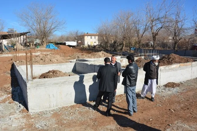 Özbek Mahallesinde Kuran Kursunun Temeli Atıldı