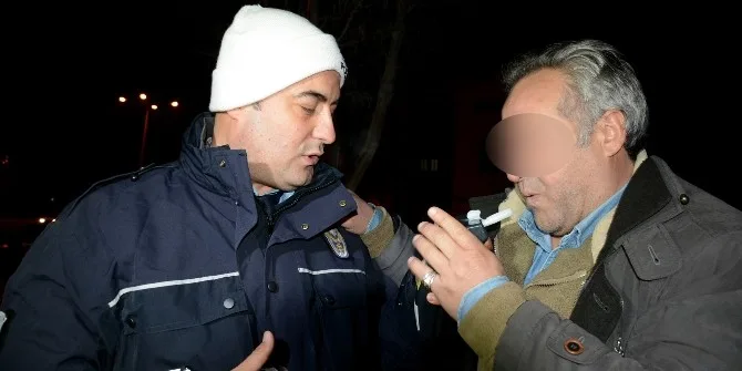(Özel Haber) Polisin Alkollü Sürücüyle İmtihanı