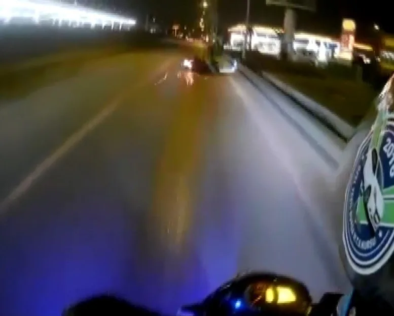 (Özel Haber) Yola Dökülen Mazot Motosikletlileri Canından Ediyordu