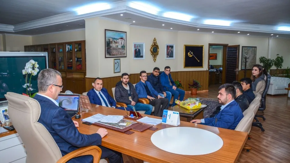 Özkana Ak Gençlerden Ziyaret