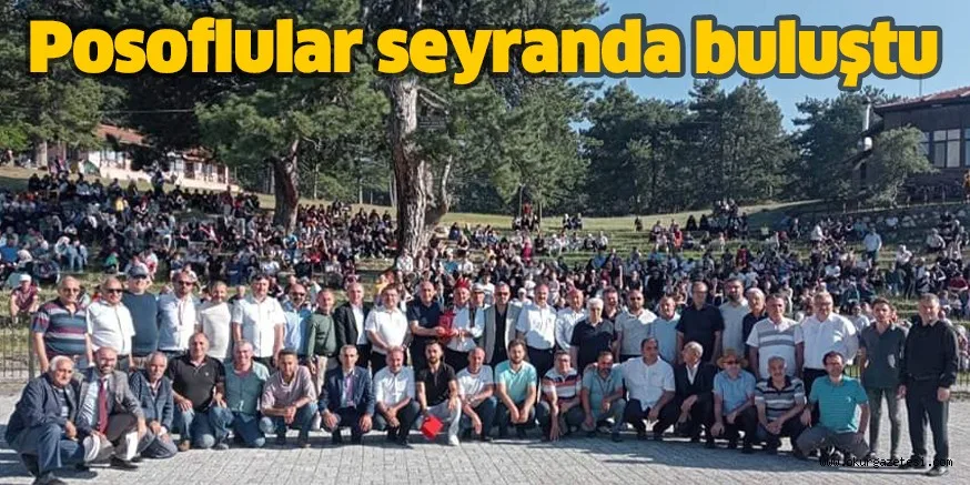 Posoflular seyranda buluştu
