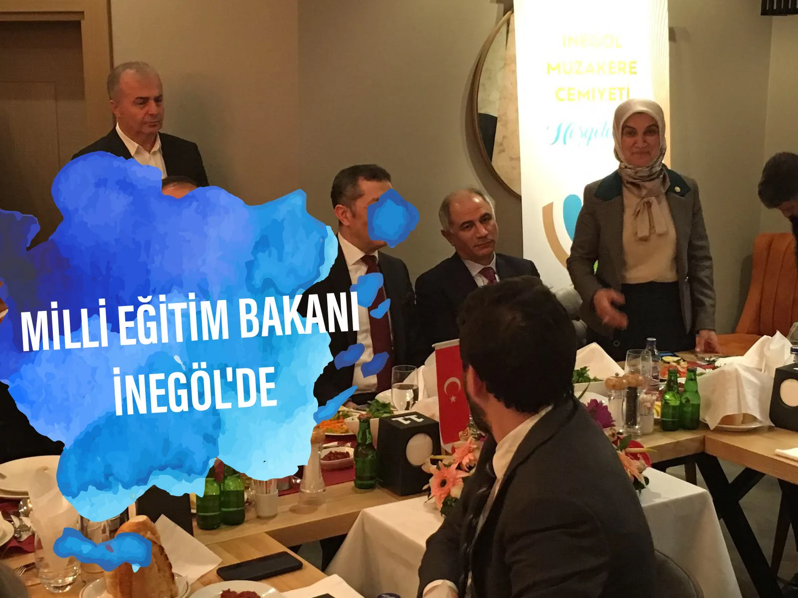 Milli Eğitim Bakanı Ziya Selçuk İnegöl'de