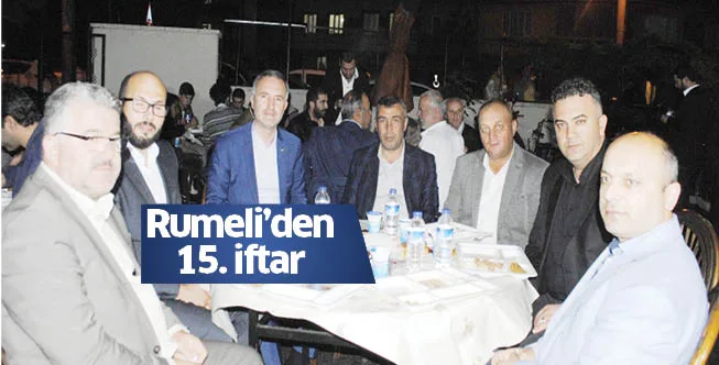 Rumeli'den 15. iftar