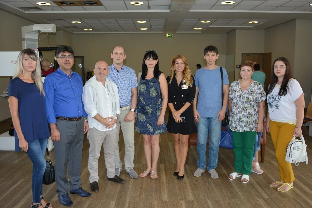 Ruslar, Bursanın Termal Fizik Tedavi Ve Rehabilitasyon Merkezine Hayran Kaldı
