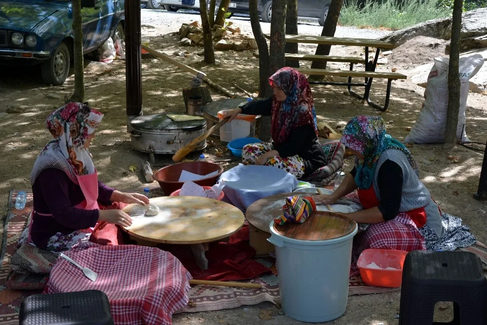 Sadağı Kanyonunda Lezzet Şöleni